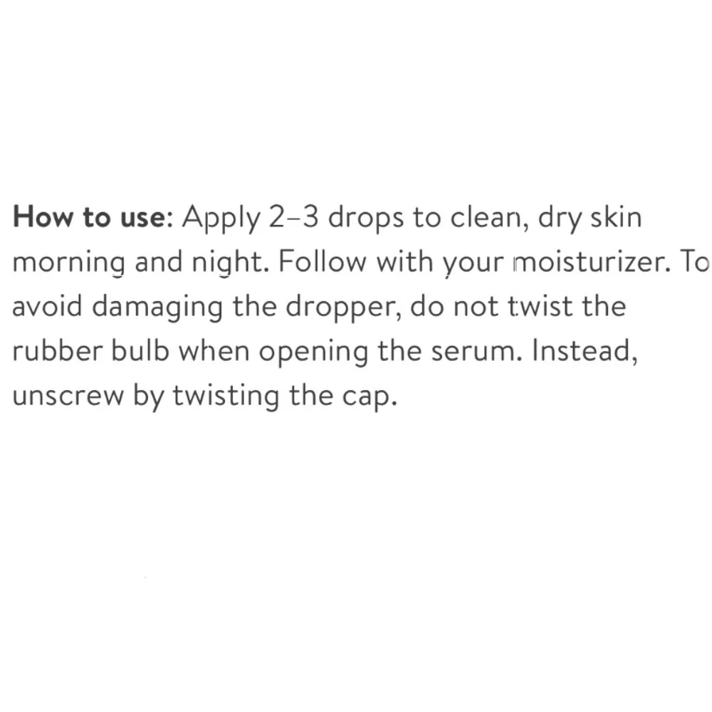 NEW Malin+ Goetz Resurfacing Face Serum